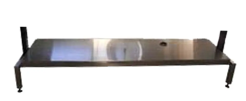 Under Bench Sheet – Stainless Steel – Fitted – Sink Underside Cover