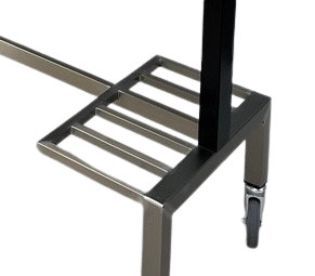 Sink-Mounted Chemical Rack – 550mm x 250mm, Stainless Steel Add-On