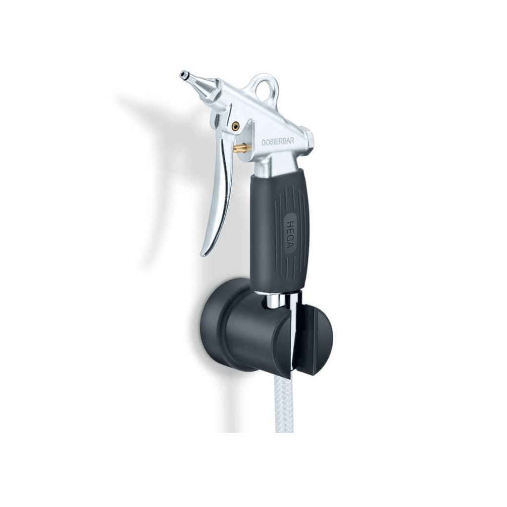 Cleaning Gun Holder – Stainless Steel – Wall-Mounted – For Rinse/Wash Guns