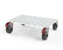 Dolly Trolley – Aluminium Checker Plate, 600mm x 400mm x 180mm